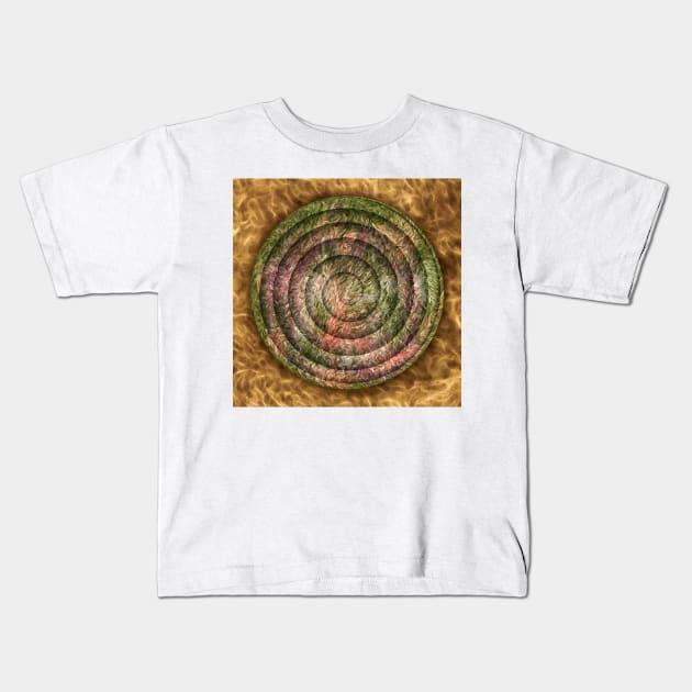 In A Perfect Winding Dream Kids T-Shirt by becky-titus